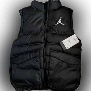Jordan puffer down vest NWT!